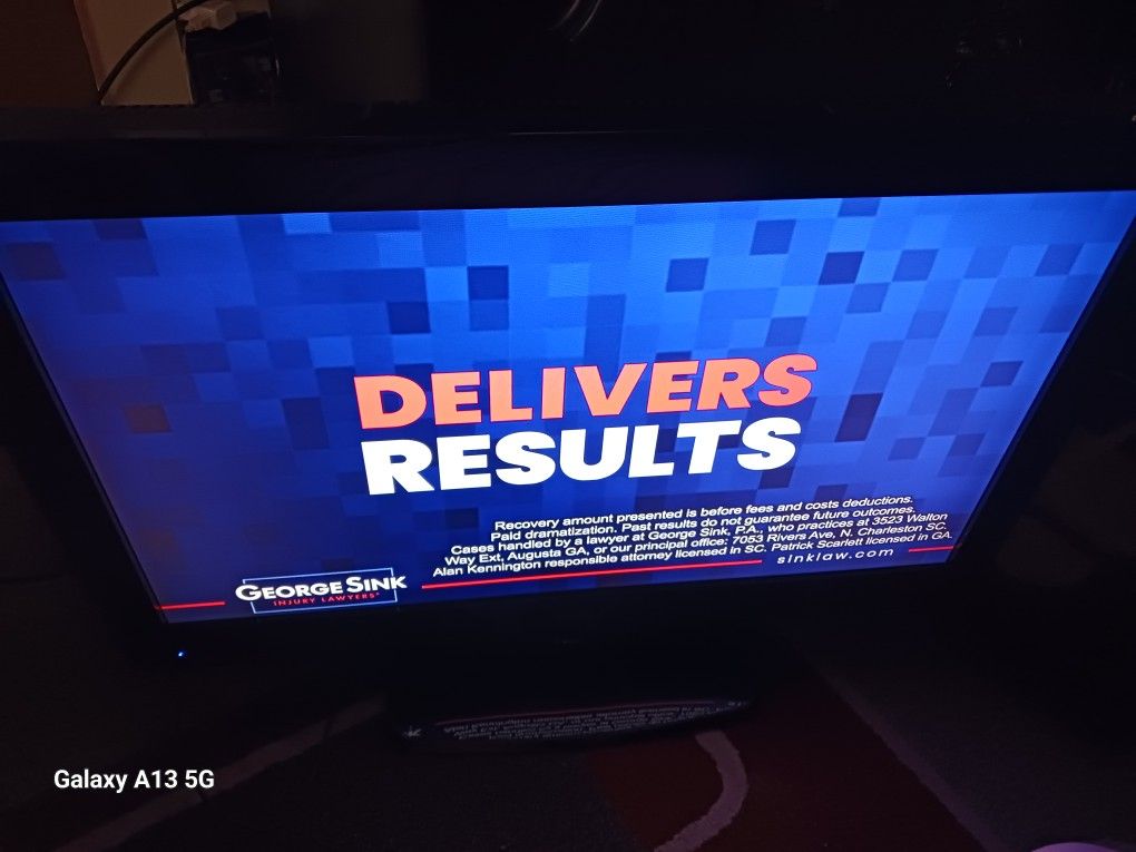 32 Inch TV With Remote