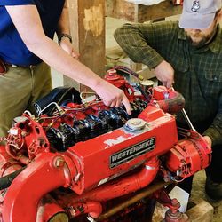 Sabina marine motors and electronic controls