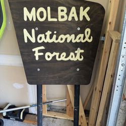 Original Molbak’s Sign