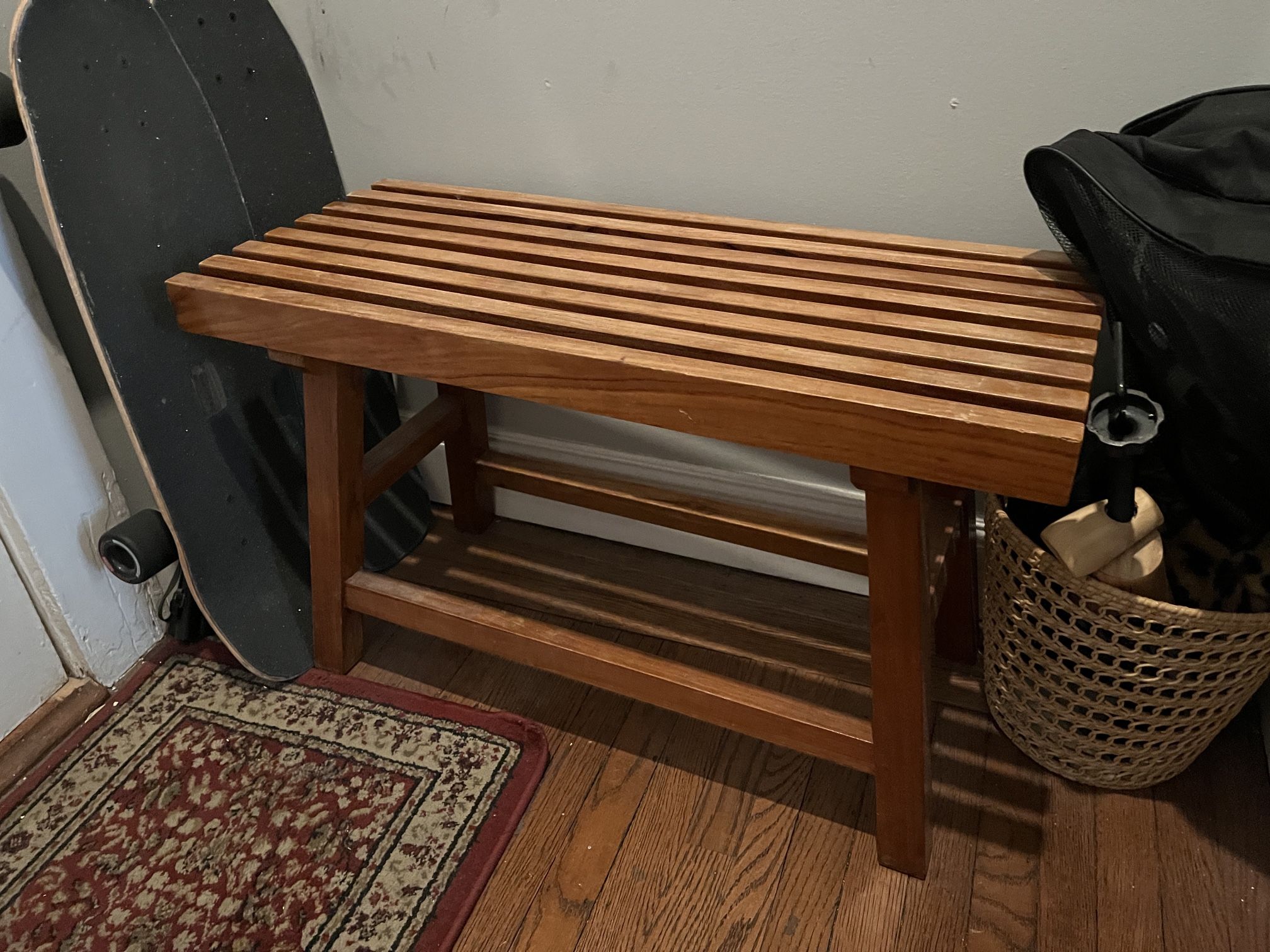 Wood Bench