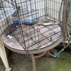 Dog Cage Two Door 18x20x24 Inches 