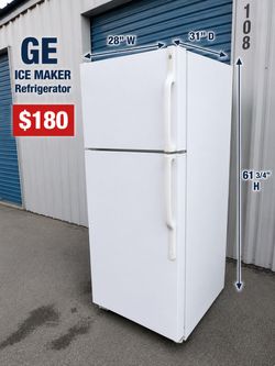 Ice maker GE Refrigerator