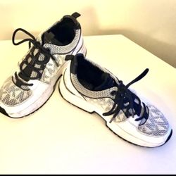 Michael Kors Women's Cosmo Scina and Leather Trainer MK Size 6