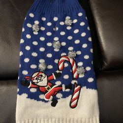 Small Christmas dog sweater