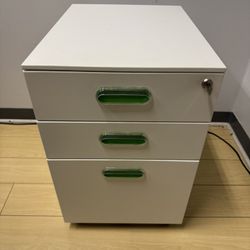 White File Cabinet 