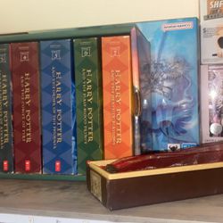 Harry Potter The Complete Series And Wand
