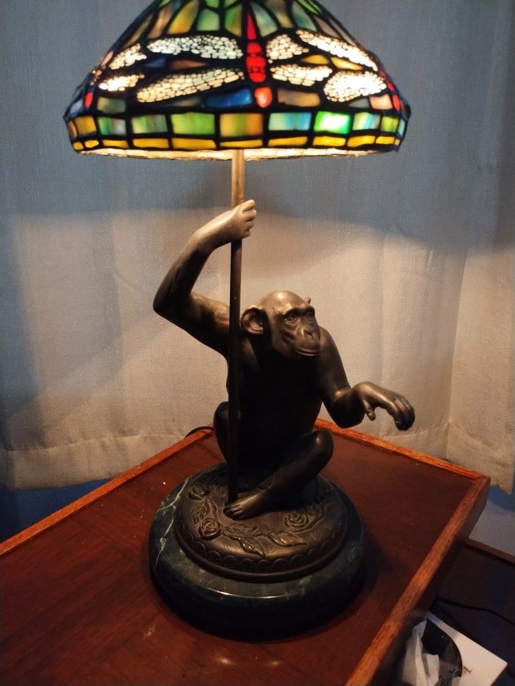 Bronze Tiffany Lamp