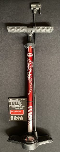 Bell Floornado 550 High Pressure Floor Pump With Gauge