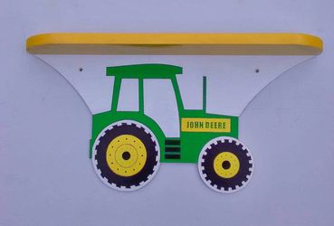 John Deere Tractor Wall Shelf