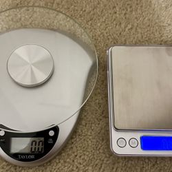 2 Kitchen Food Scales