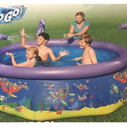 Inflatable Spray Pool