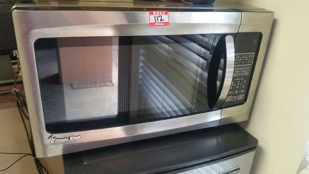 New stainless steel microwave