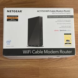 Netgear AC1750 Cable Modem 