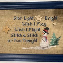 Star Light Star Bright Needle Point