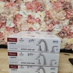 Pfister
Ladera 8 in. Widespread Double Handle Bathroom Faucet in Spot Defense Brushed Nickel