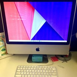 Chrome Desktop Computer (iMac)