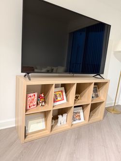 Shelving unit / tv unit  oak effect