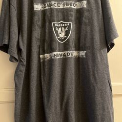 Raiders Nevada Men's Grey T-shirt