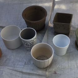 Flower Pots - Glass / Glazed 