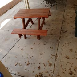 Pic Nic Table Wood