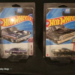 Hot Wheels Chevy Truck & Dodge Dart