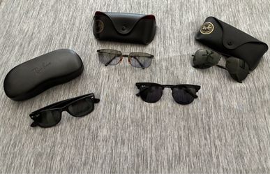 Bundle of 4 Ray-Ban sunglasses