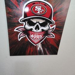 New 49ers Custom Canvas 