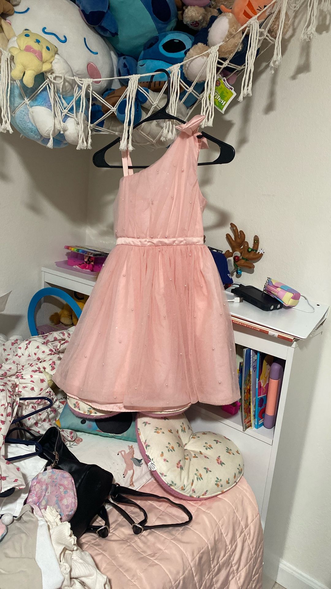 Cute Pink Dress For Girls.
