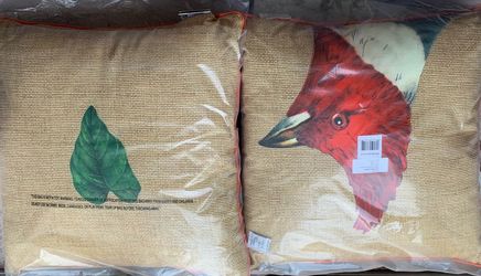 new Cardinal decorator pillows 20x20 *cash sale