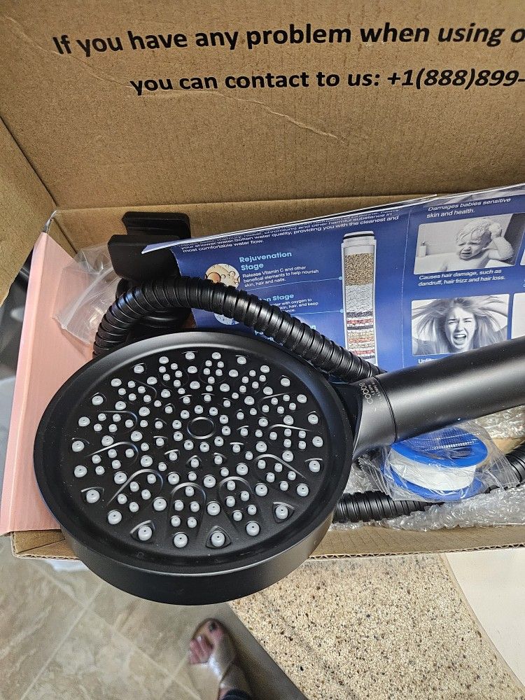 Shower Filter Wt Sprayer