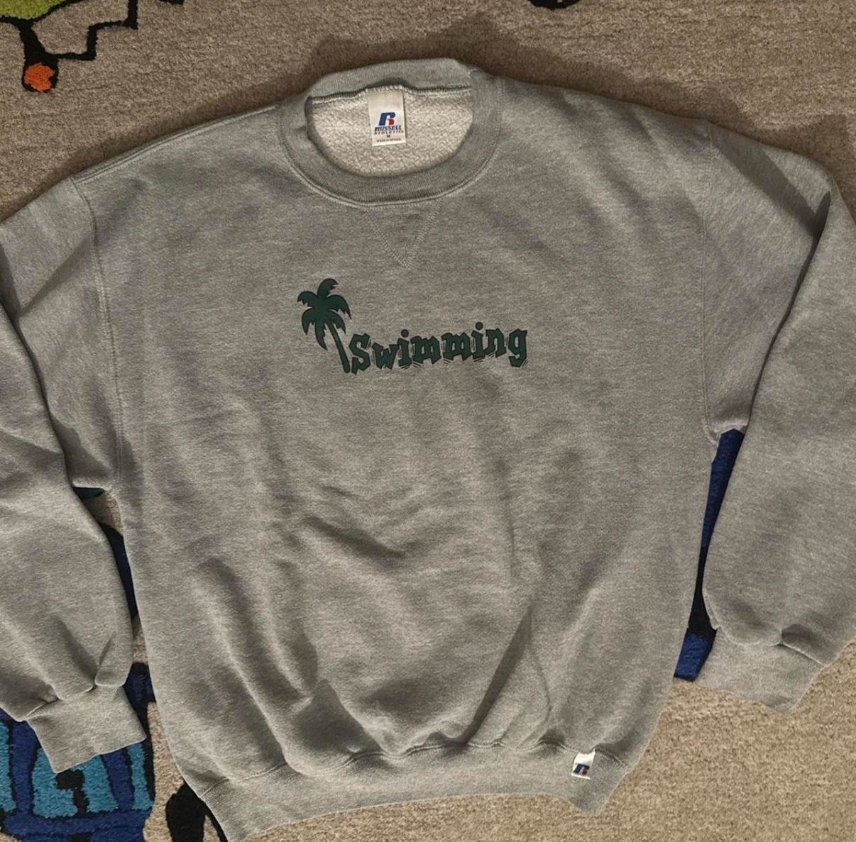 Grey vintage early 2000's Ripple crewneck