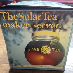 Vintage Solar Tea Maker / Server 