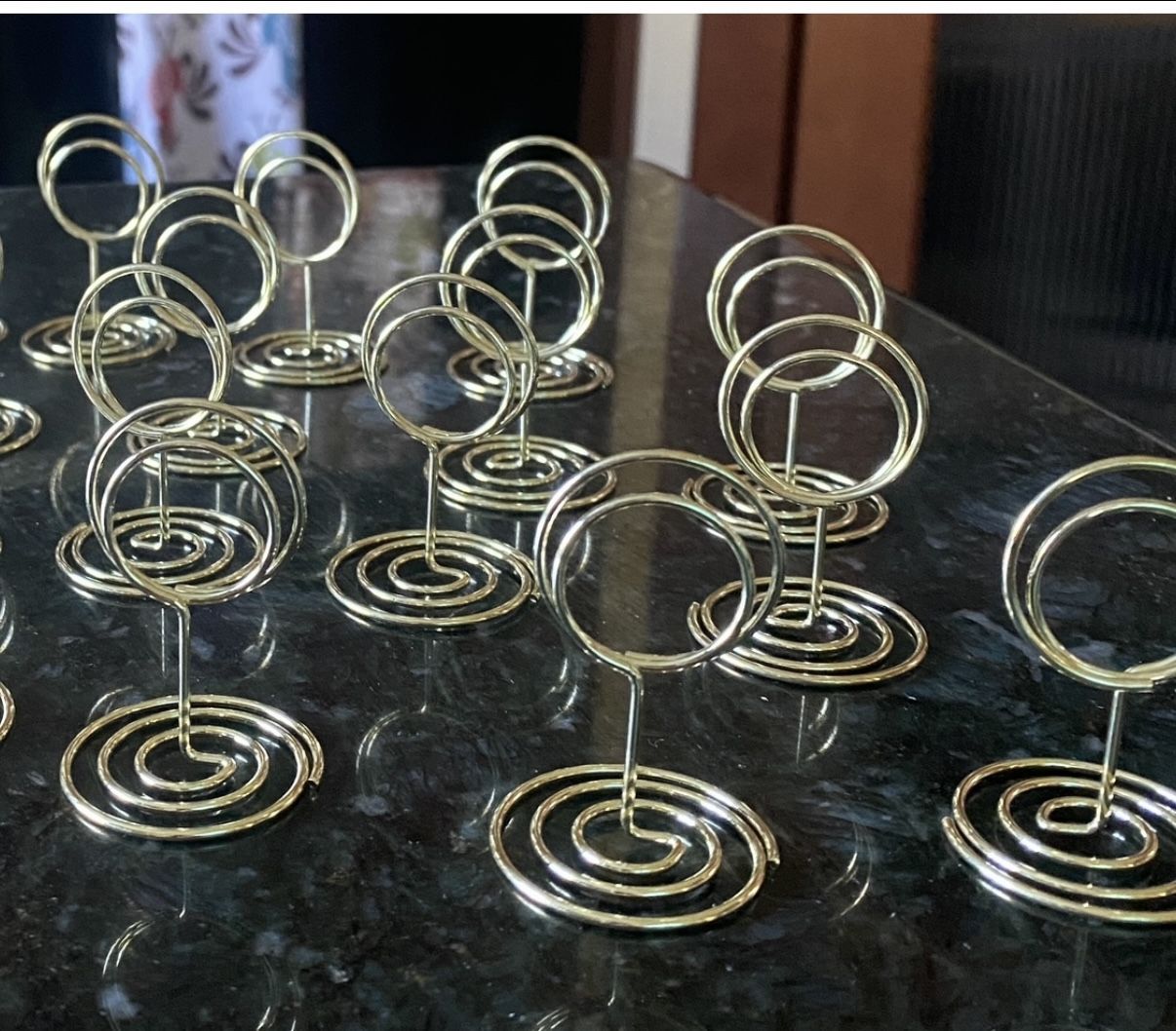 Wedding Metal Number Stands
