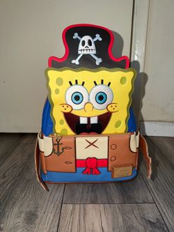 Loungefly SpongeBob SquarePants Pirate Figural Mini Backpack
