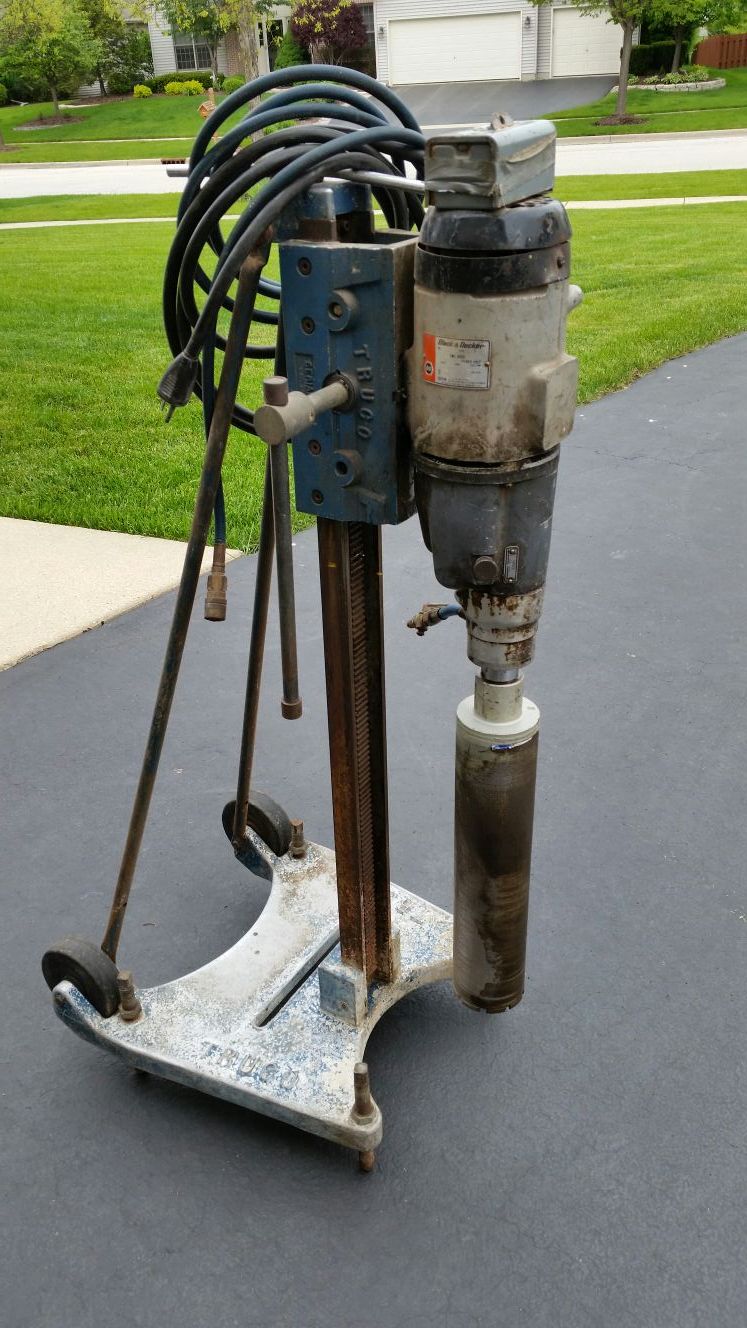 Black Decker Heavy Duty 759 Truco Stand Core Drill