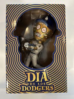 Dias Los Dodgers Bobblehead White Jersey