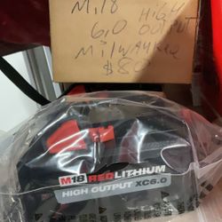 Milwaukee M18 High Output Xc6.0 Battery