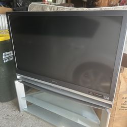 52” Sony Hi Def TV With Stand