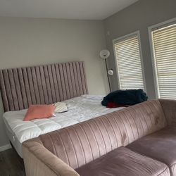 King Size Mattress / Bed Frame/ Box Springs 2 Twin 