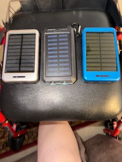 Xtreme Power 20,000mAh Solar Power Bank, 15W Portable Charger with Usb-c and 2 Usb-a Ports, Ip44 Weather-Resistant Battery Pack