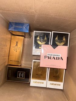 Designer Fragrance Lot – Prada, Versace, Paco Rabanne, Chanel
