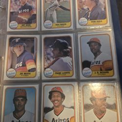 1981 FLEER BASEBALL