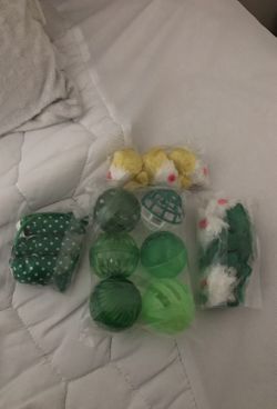 Cat toys new in bag lot