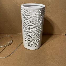 Porcelain Cut Out Lamp 