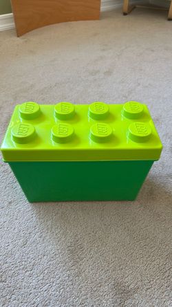 LEGO Large Storage Brick Box Green Container