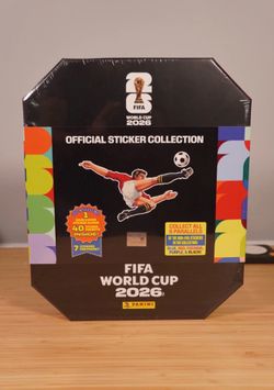 2026 Panini Soccer FIFA World Cup Sticker Stadium Box Costco Exclusive HardCover