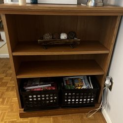 used bookcase, adjustable shelves