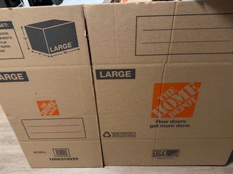 Moving Boxes Large, Medium, Small