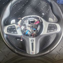 BMW M STEERING WHEEL WITH PADS
