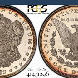 1879 Morgan Dollar PCGS MS 65 DMPL